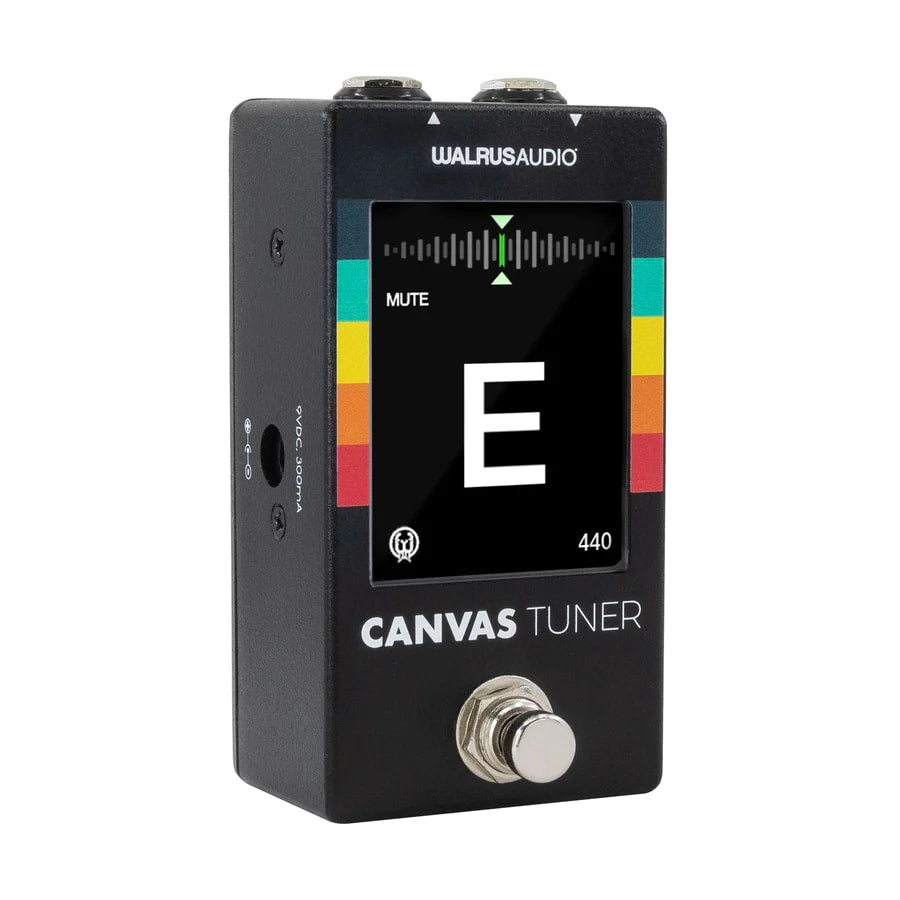 Walrus Audio Canvas Tuner — size reference view