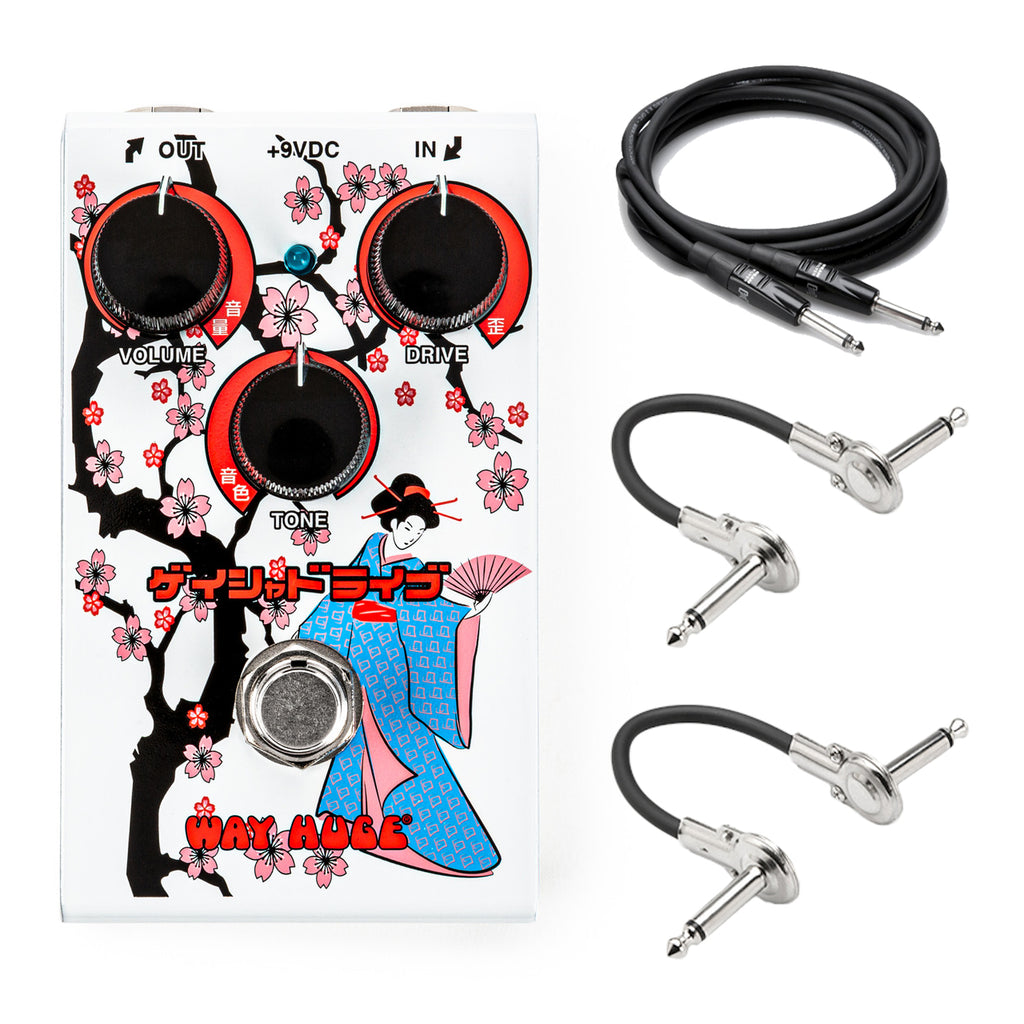 New Dunlop Way Huge WM32 Geisha Drive Overdrive Guitar Effect Pedal