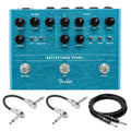 New Fender Reflecting Pool Delay & Reverb Guitar Effects Pedal