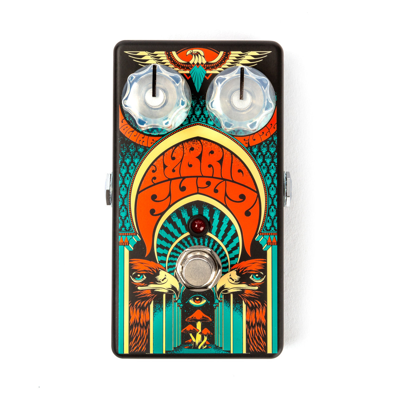 MXR CSP041 Hybrid Fuzz pedal front psychedelic graphic