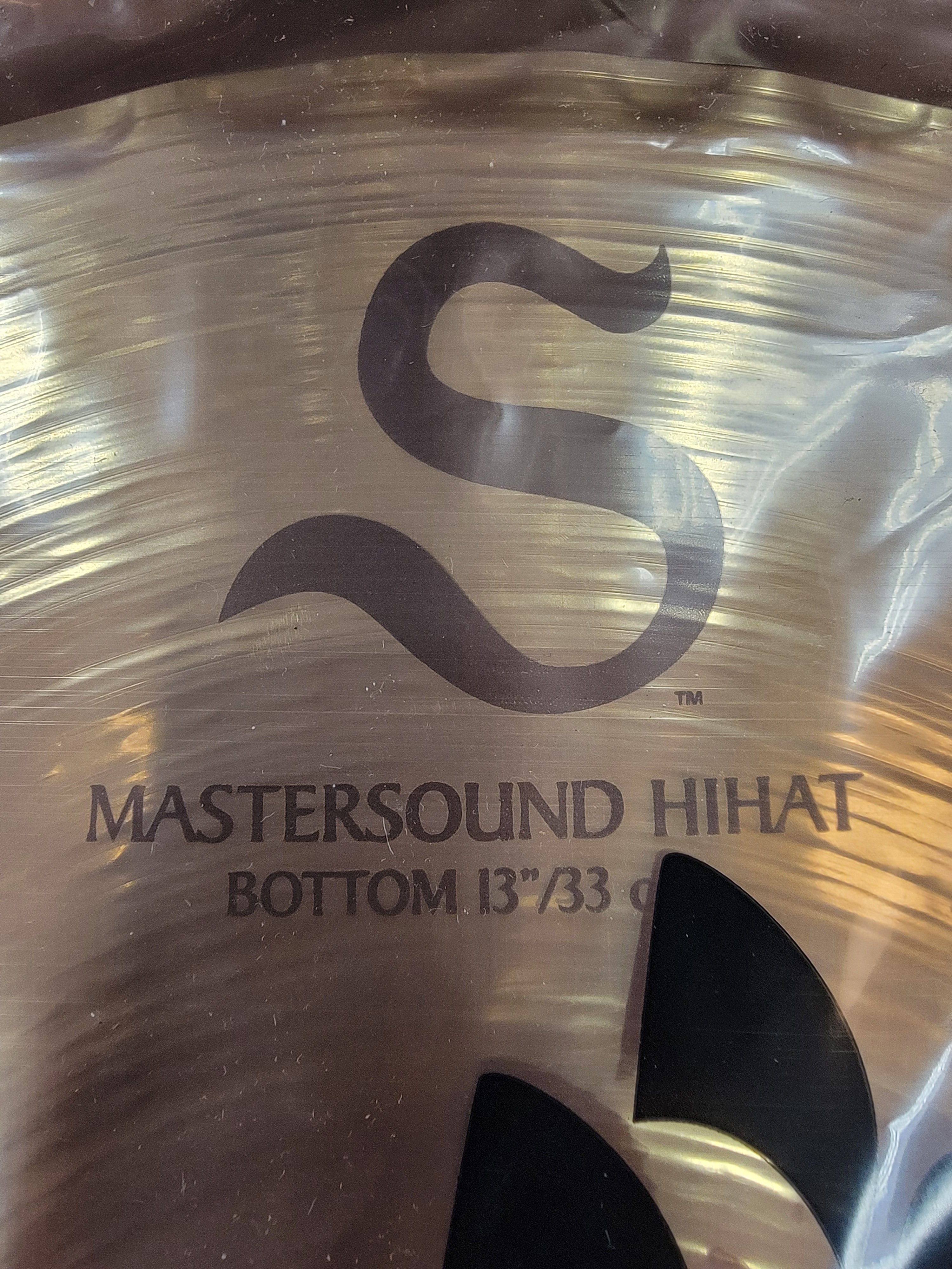 Zildjian S Series Mastersound Hi-Hat S13MPR - edge profile view