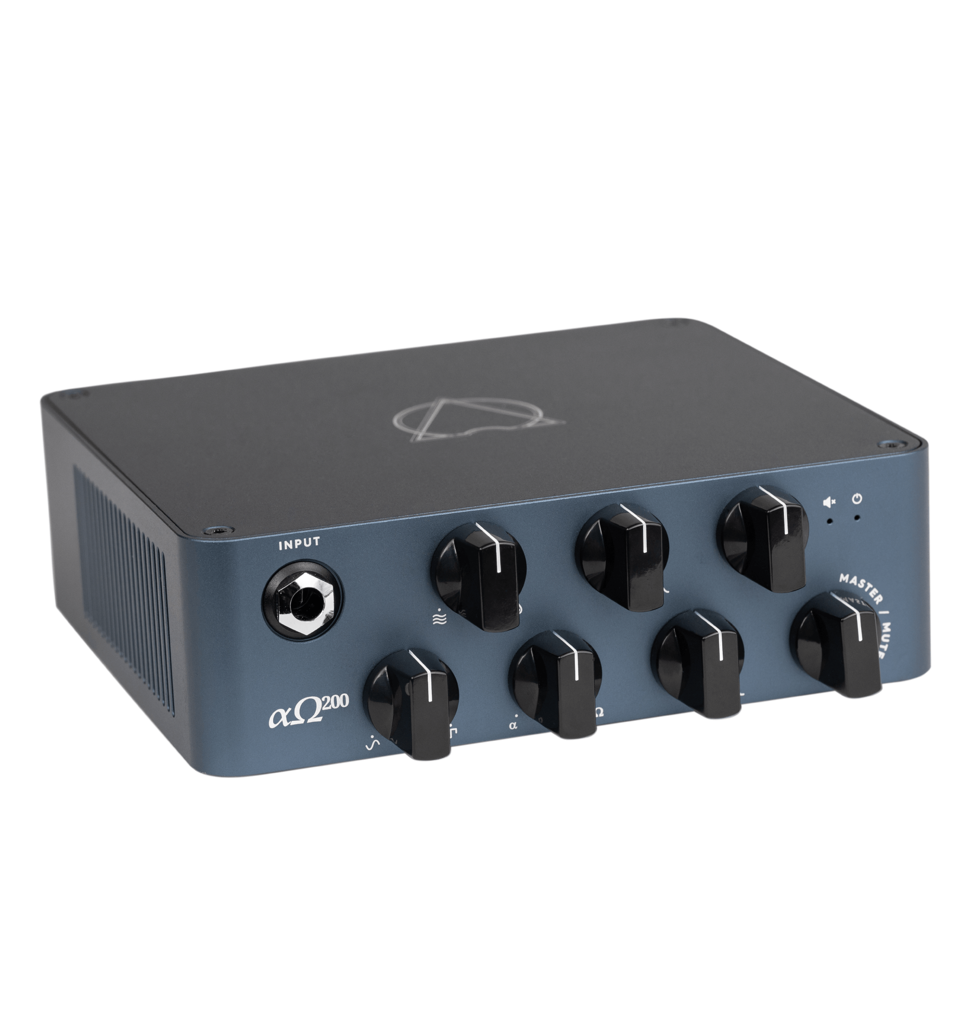 Darkglass Alpha Omega 200 bass amplifier head — product detail view