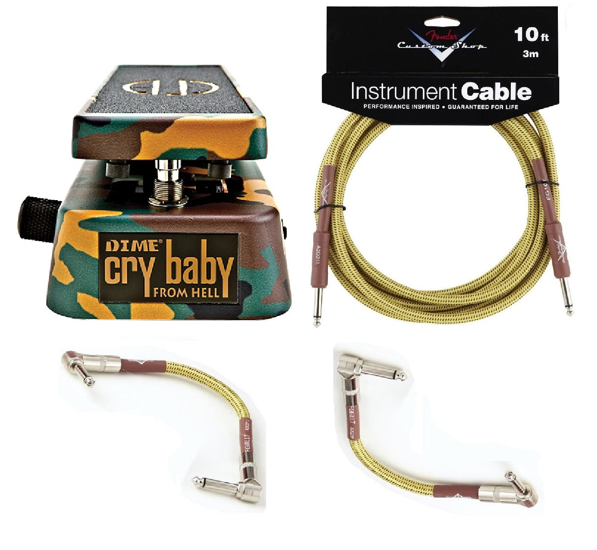 Dunlop MXR DB-01 Cry Baby From Hell Dimebag w/ Cables!