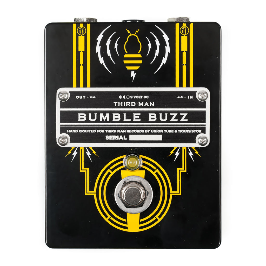 New Third Man Records Union Tube Bumble Buzz Fuzz Guitar Effects Pedal