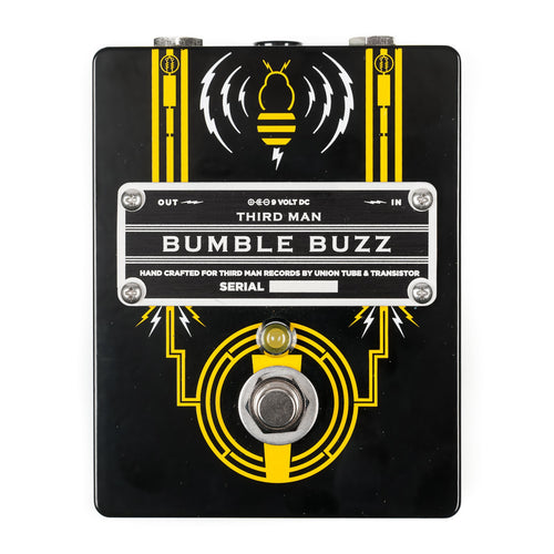 New Third Man Records Union Tube Bumble Buzz Fuzz Guitar Effects Pedal