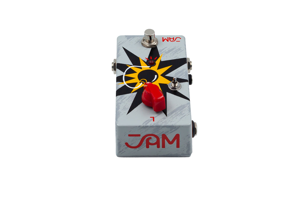 JAM Pedals Boomster mk2 buffer booster pedal - enclosure detail