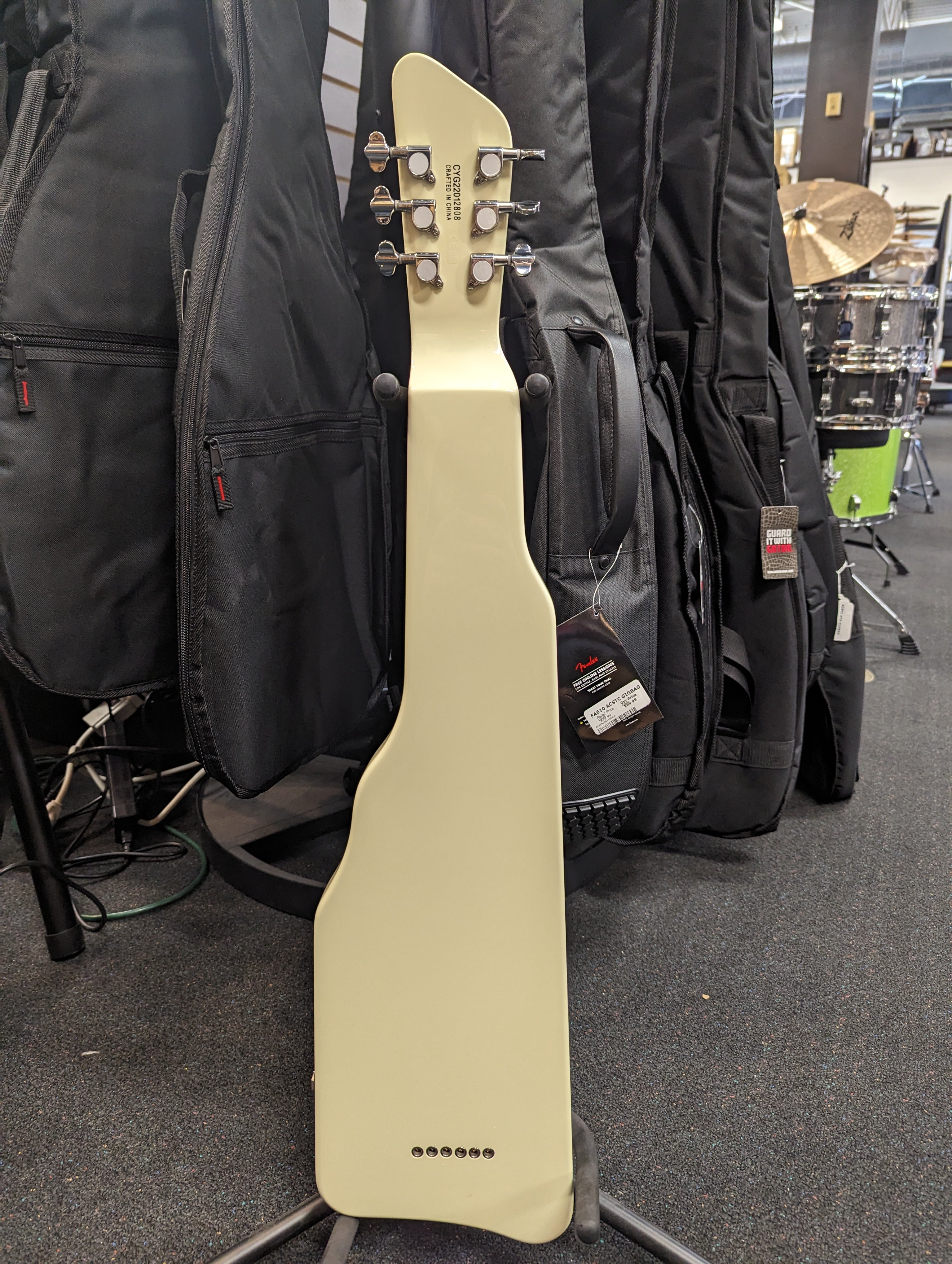 New Open Box Gretsch Electromatic G5700 Lap Steel Guitar Vintage White w/ Free Shipping!