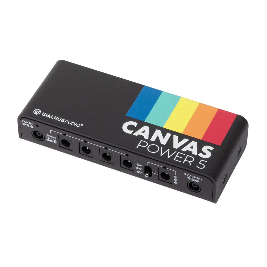 Walrus Audio Canvas Power 5 LINK - variable voltage selector 9V 12V 18V