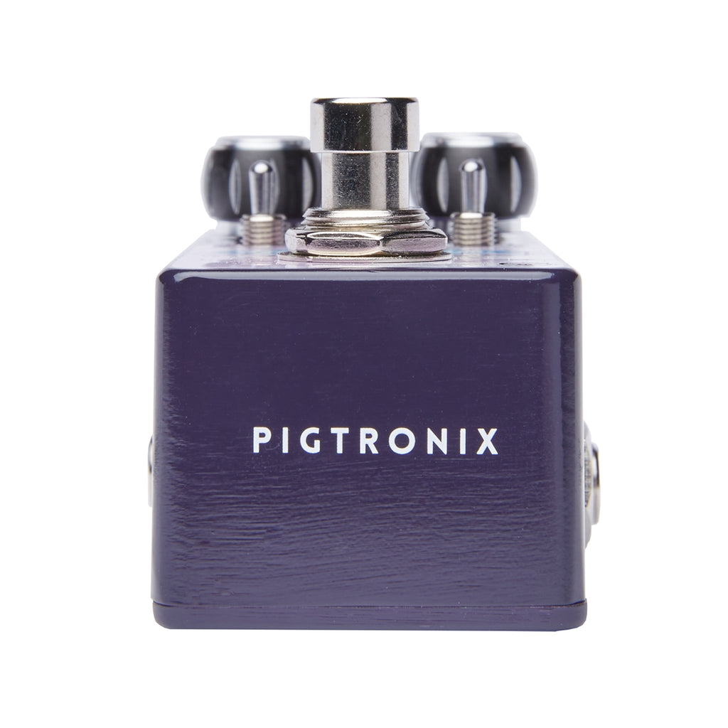 Pigtronix Moon Pool tremvelope phaser — full pedal product shot
