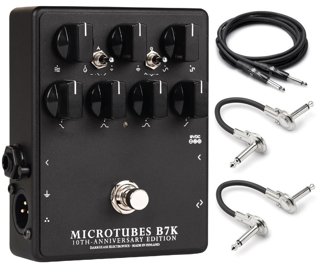 New Darkglass Microtubes B7K V2 10th Anniversary Edition Bass Preamp Pedal