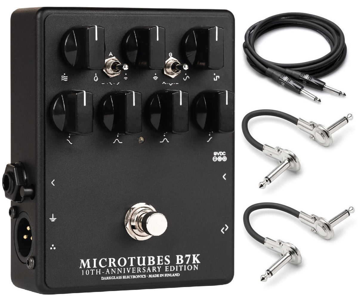 New Darkglass Microtubes B7K V2 10th Anniversary Edition Bass Preamp Pedal
