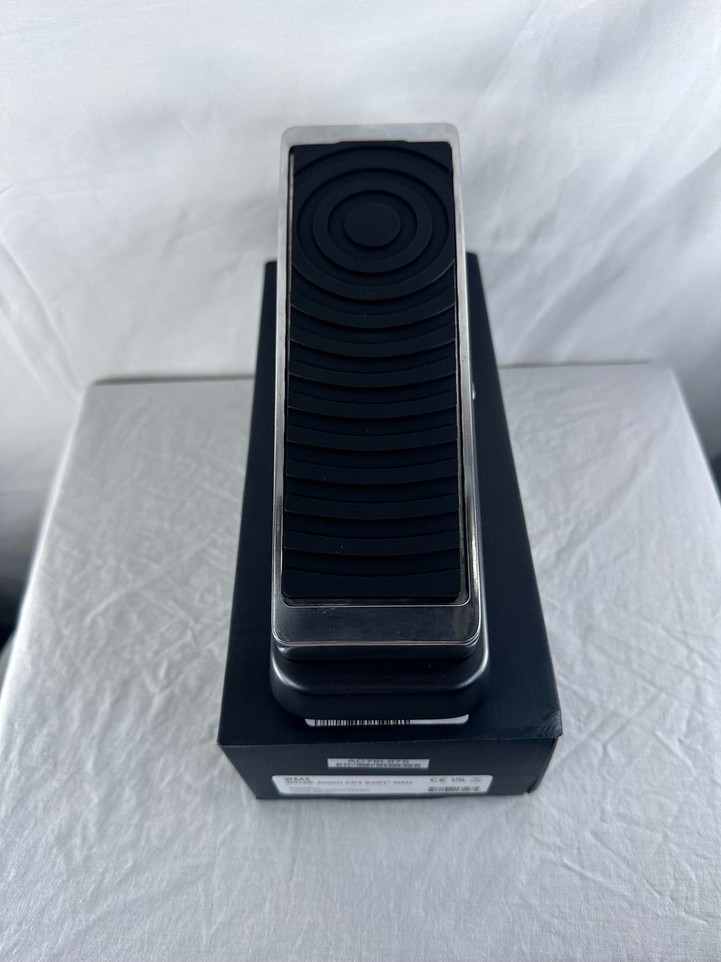 Used Dunlop WA45 Wylde Audio Cry Baby Wah pedal - angled view
