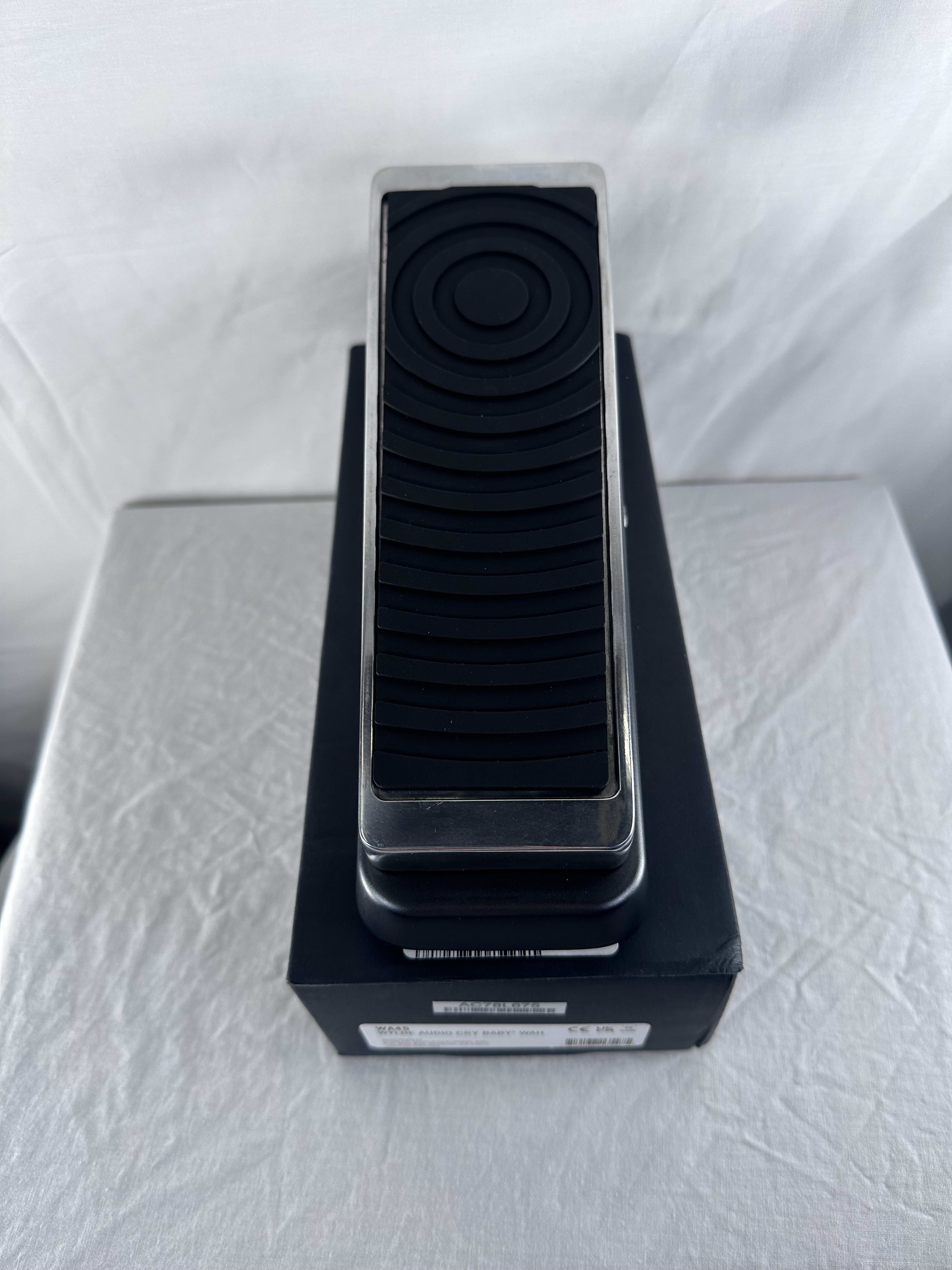 Used Dunlop WA45 Wylde Audio Cry Baby Wah pedal - angled view