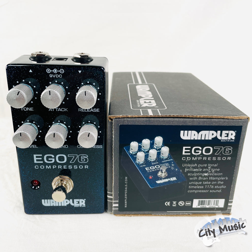 Wampler Ego 76 Compressor pedal — side profile view