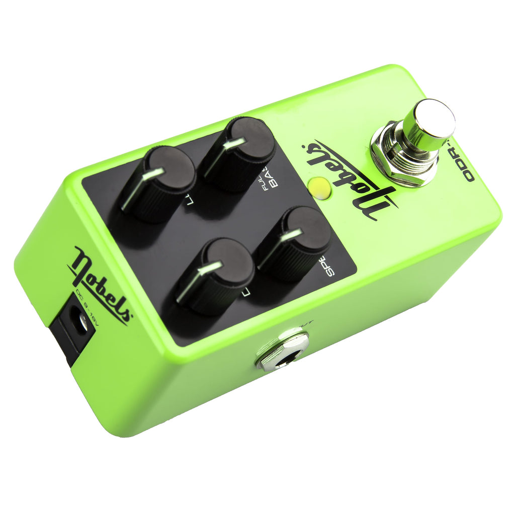 Nobels ODR-mini 2 mini overdrive pedal — side jacks