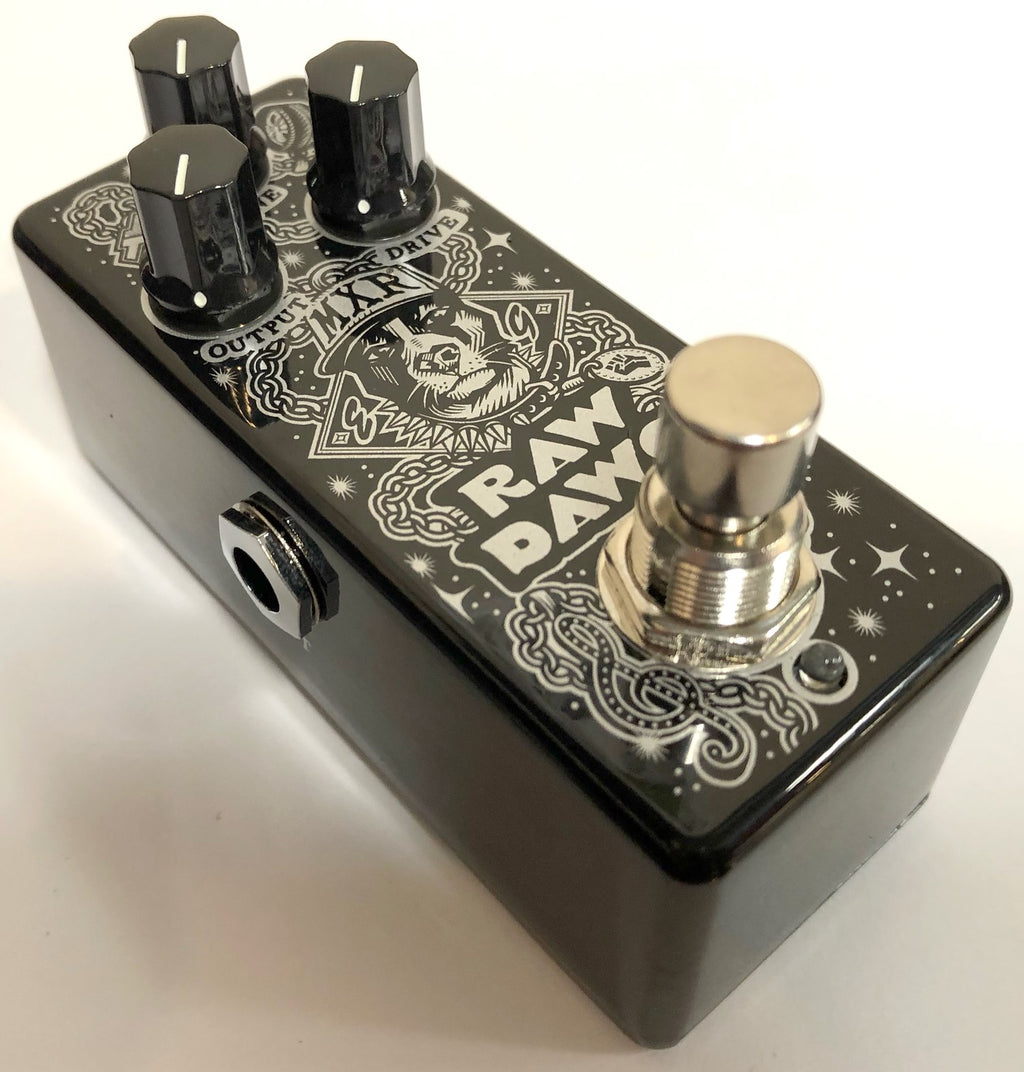 MXR EG74 Raw Dawg Overdrive pedal — Output, Tone and Drive knobs