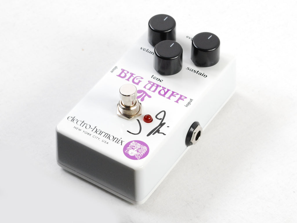 Electro-Harmonix J Mascis Big Muff Pi fuzz pedal — side view