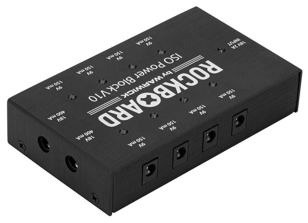 RockBoard ISO Power Block V10 pedal power supply - side profile