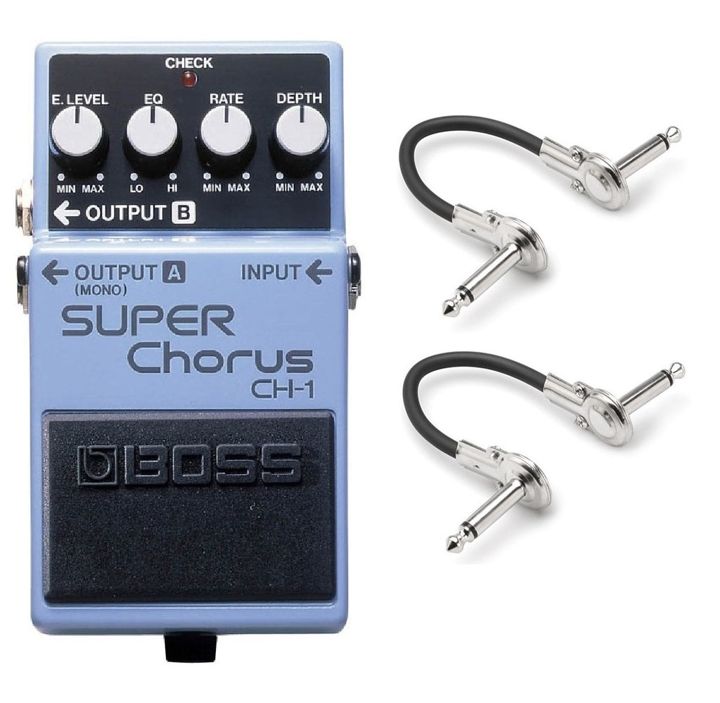 Boss CH-1 Super Chorus pedal — angled product view