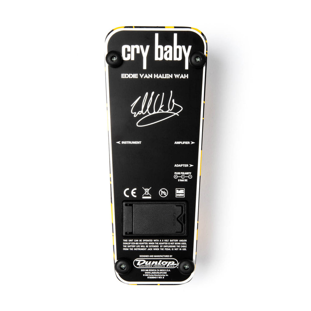 New Dunlop EVH95 Eddie Van Halen EVH Cry Baby Wah Guitar Effects Pedal