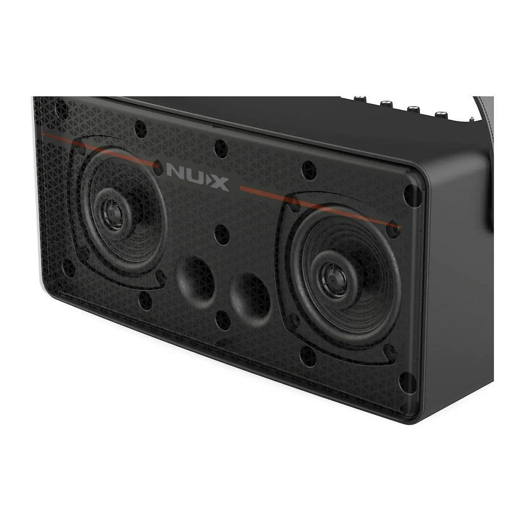 NuX Mighty Space modeling amp, angled side view
