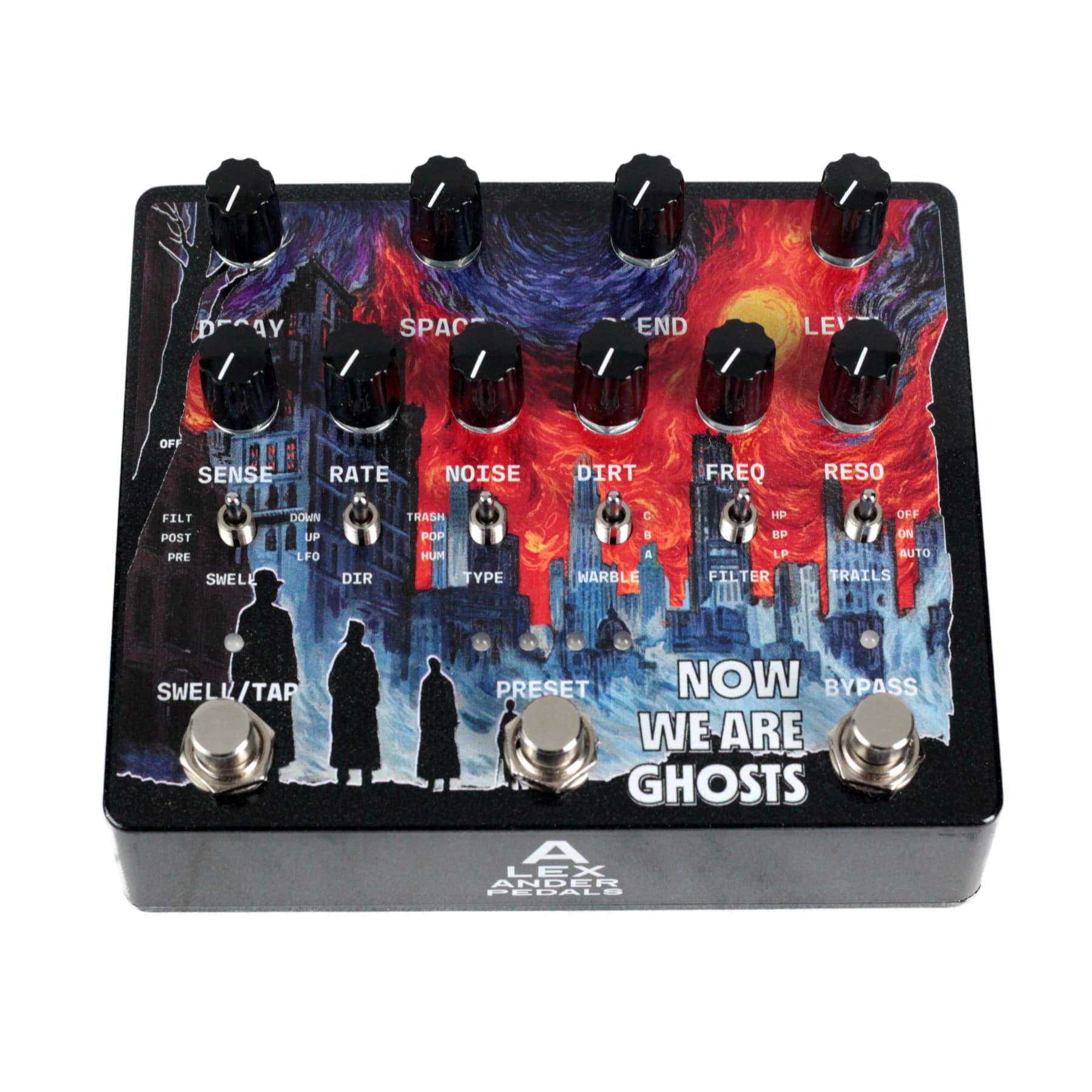 New Alexander Now We Are Ghosts Reverb Guitar Effects Pedal
