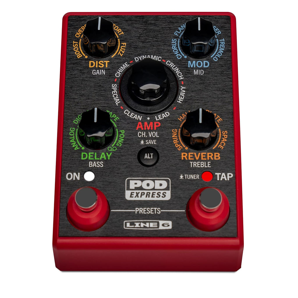Open Box Line 6 POD Express Guitar Portable Amp & Effects Processor Pedal