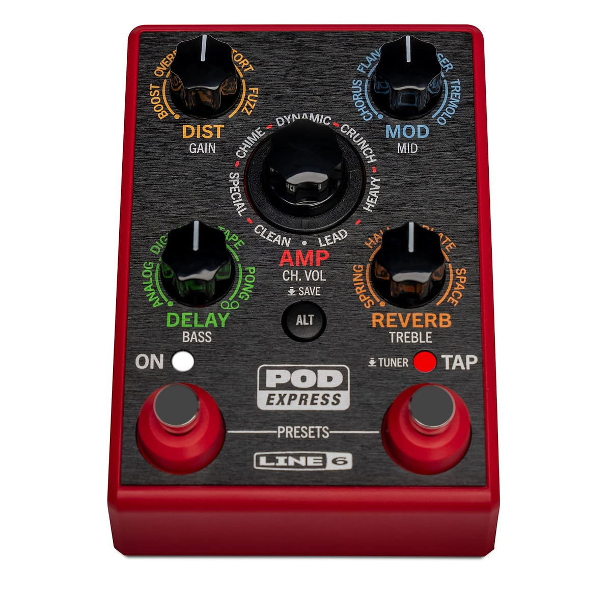 Open Box Line 6 POD Express Guitar Portable Amp & Effects Processor Pedal