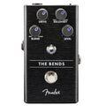 Fender The Bends compressor pedal — black enclosure, top view with Drive and Blend knobs