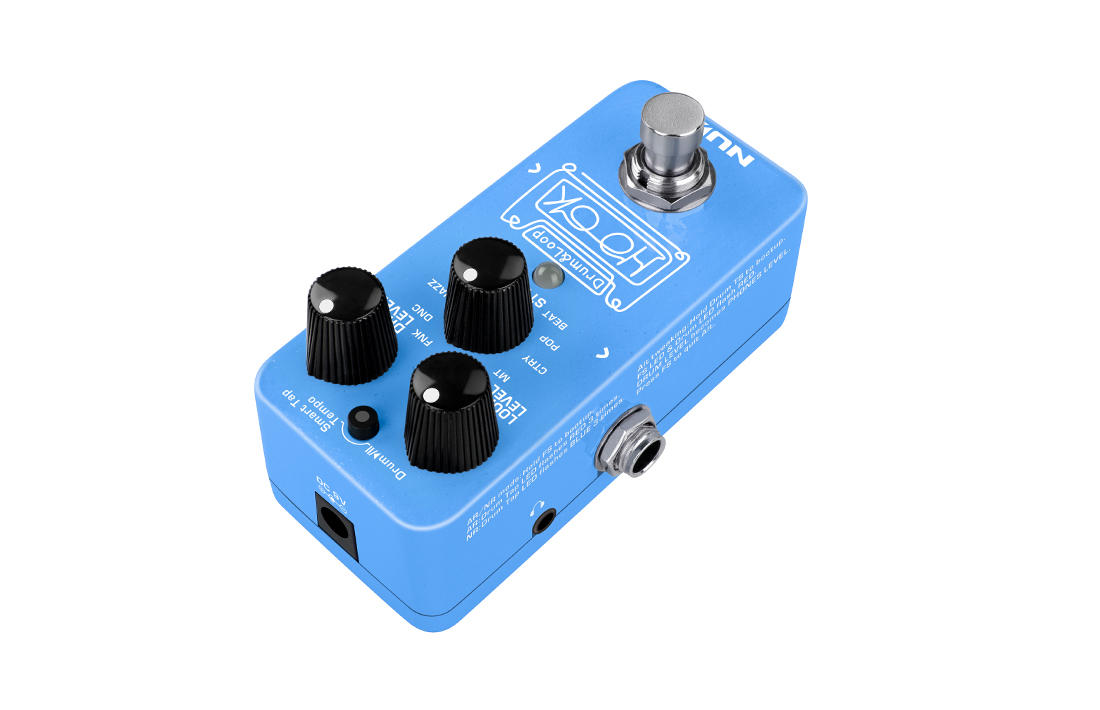 NUX NDL-3 Hook drum & loop pedal — footswitch detail