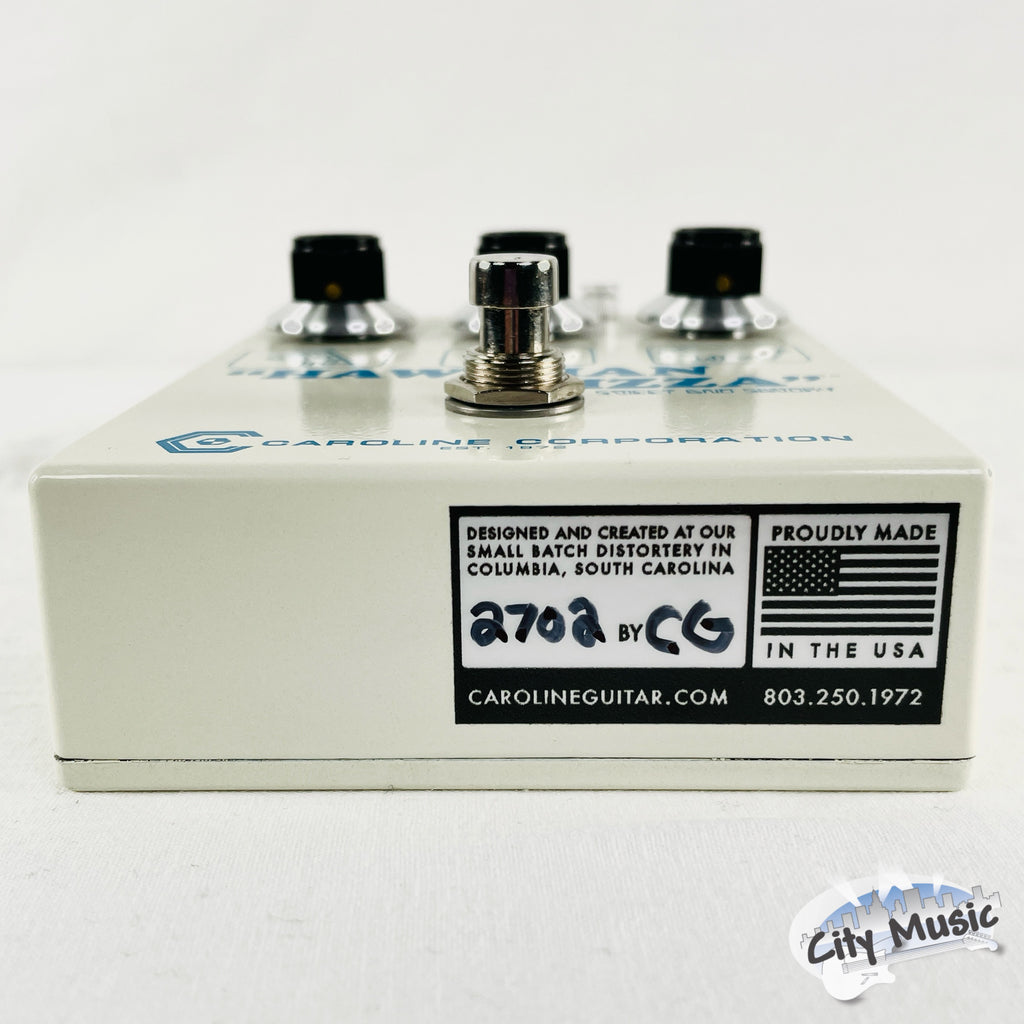 Used Caroline Guitar Company Hawaiian Pizza Fuzz Guitar Effects Pedal ♫