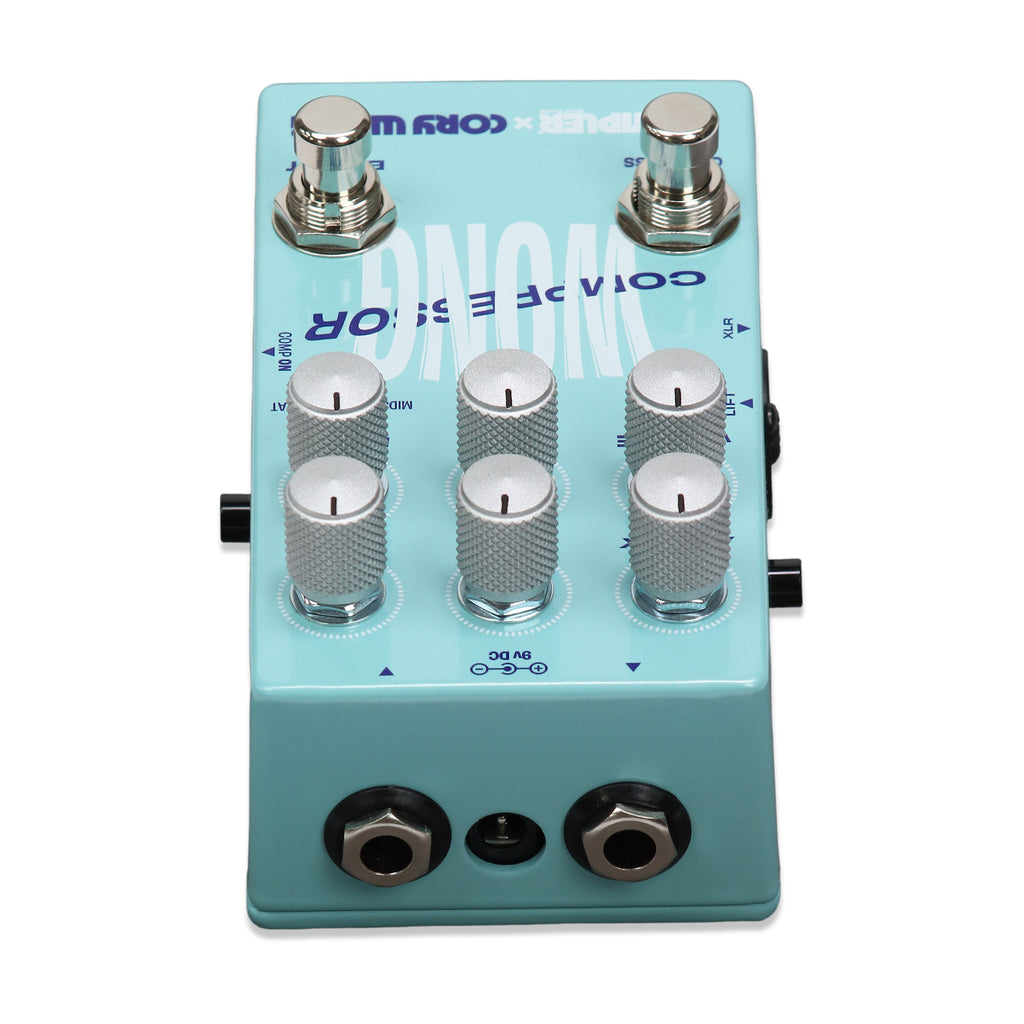 Wampler Cory Wong Signature Compressor Boost pedal — lifestyle shot