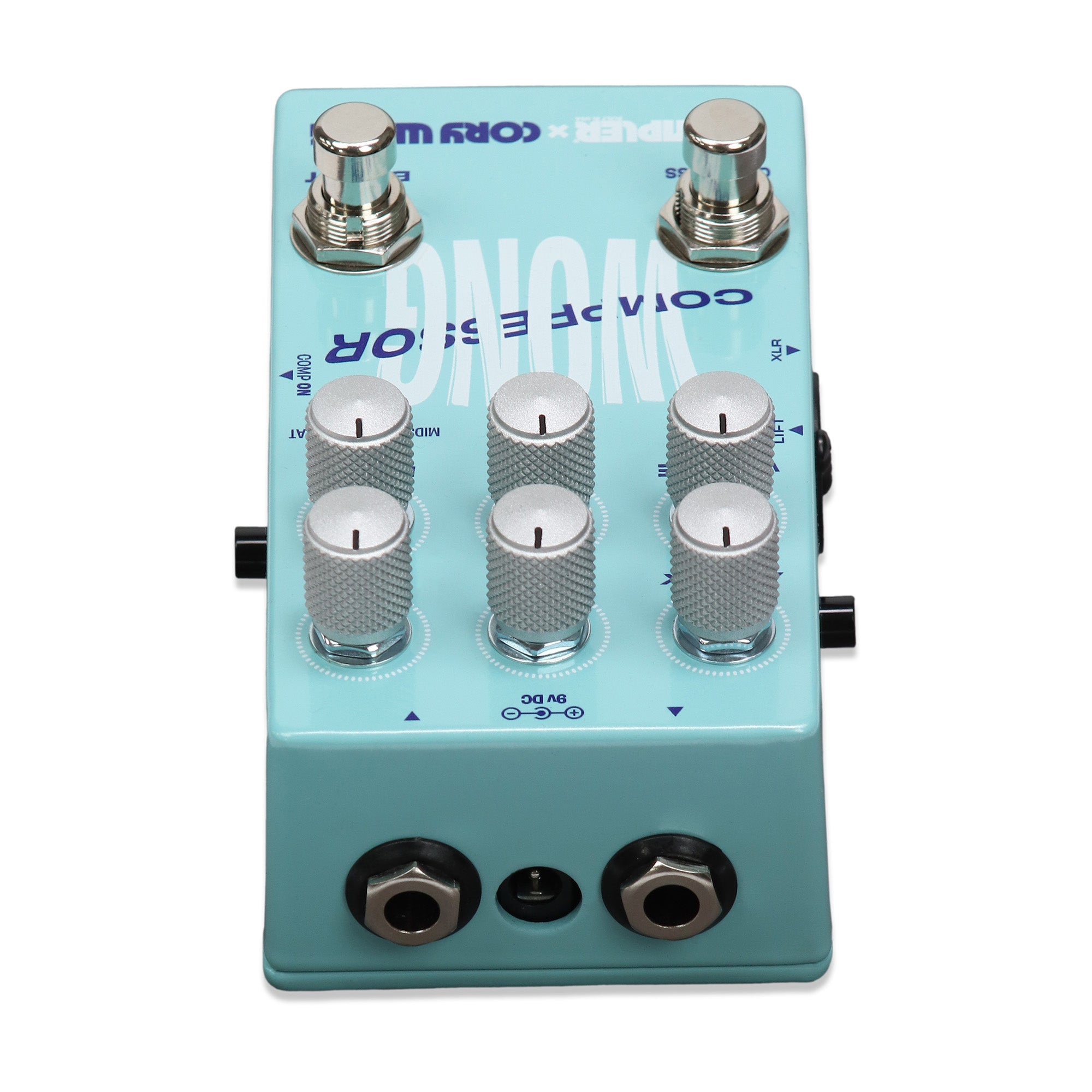 Wampler Cory Wong Signature Compressor Boost pedal — lifestyle shot