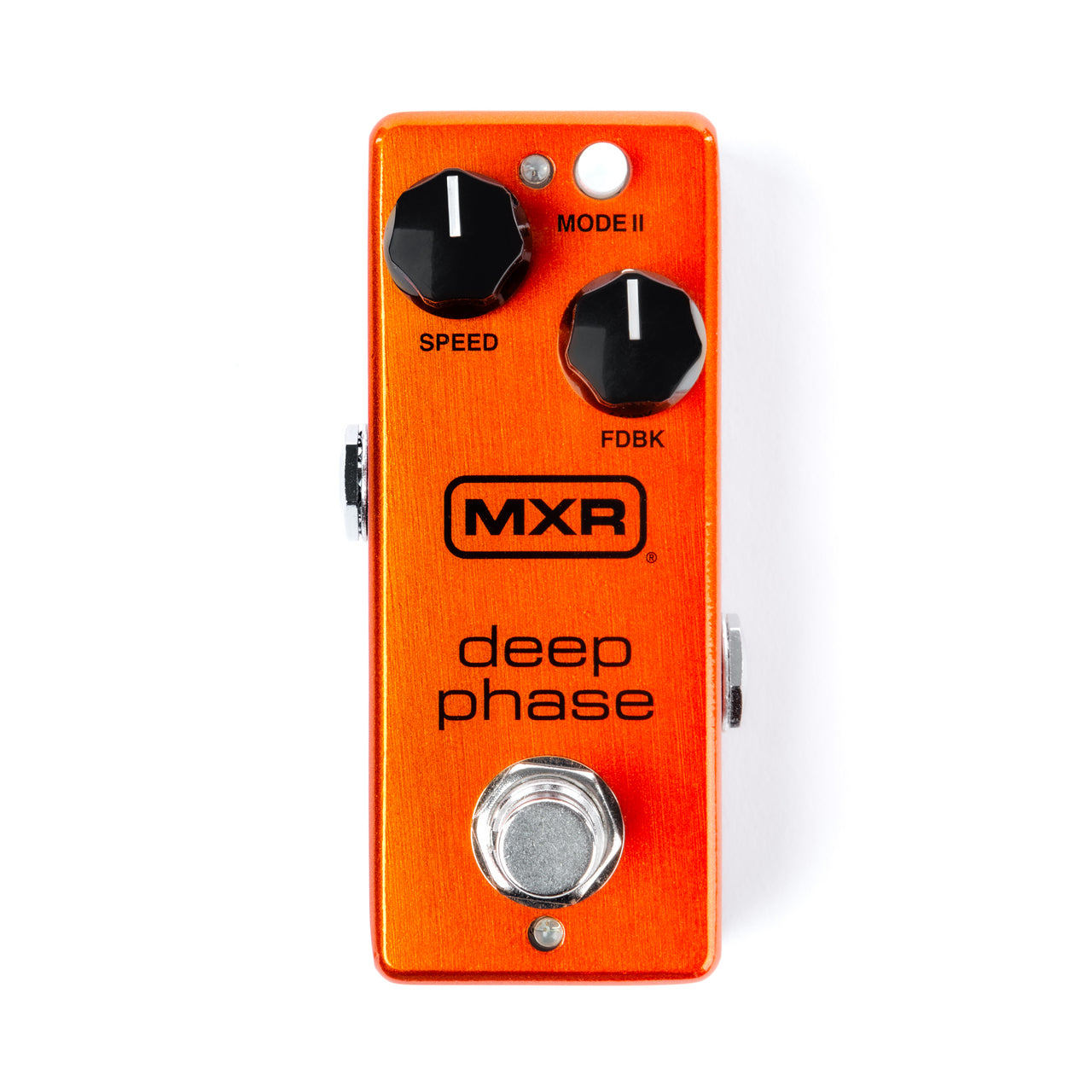 MXR M279 Deep Phase phaser pedal — top view of Speed and FDBK knobs