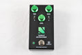 Keeley Noble Screamer overdrive boost pedal — black enclosure with green knobs, top view