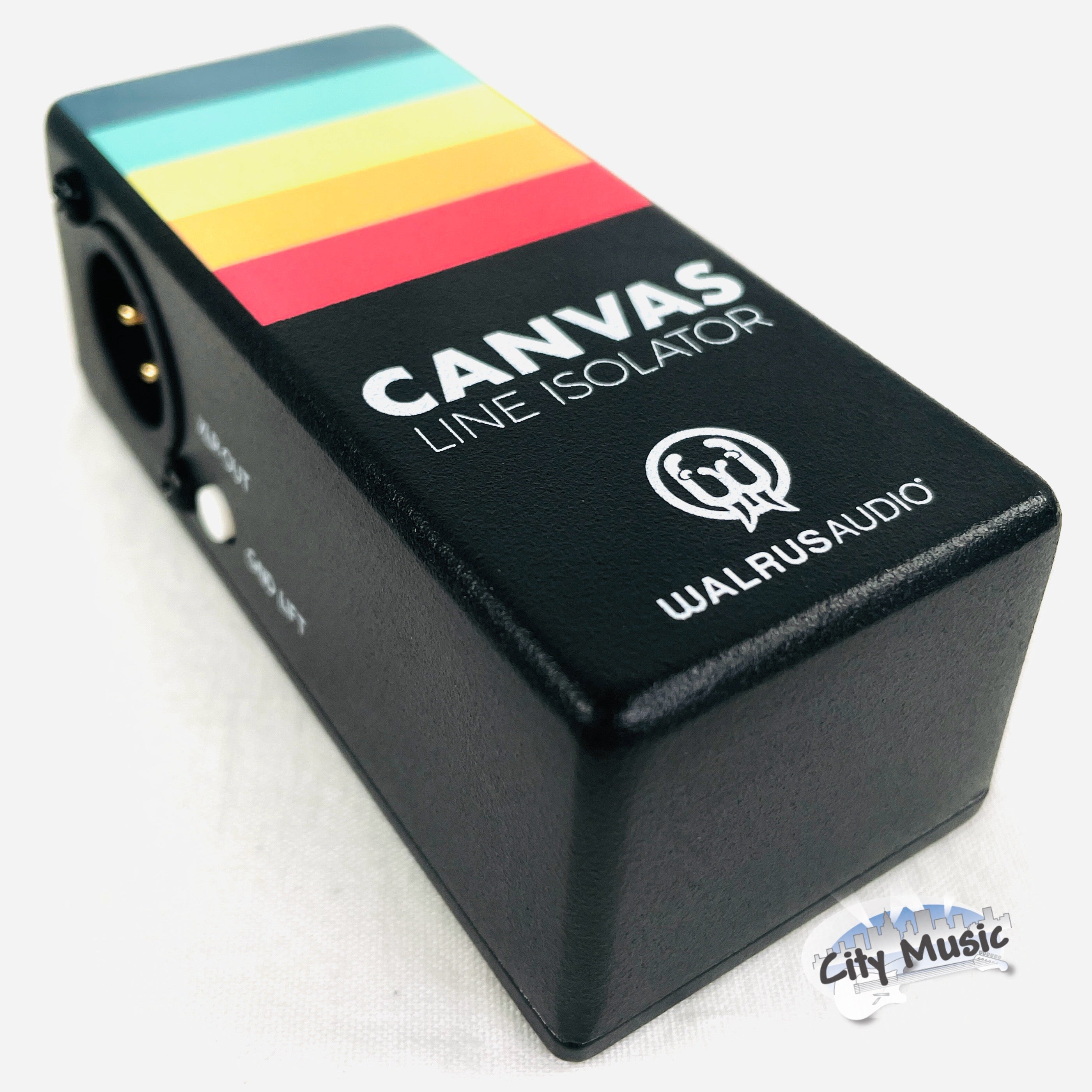 Walrus Audio Canvas Nano line isolator — input jack side