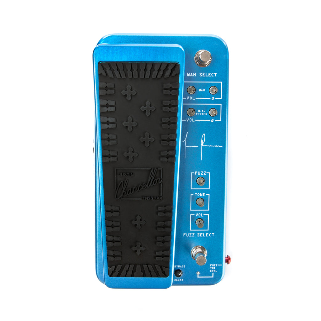 Dunlop JCT95 Justin Chancellor Cry Baby Wah — footswitch detail