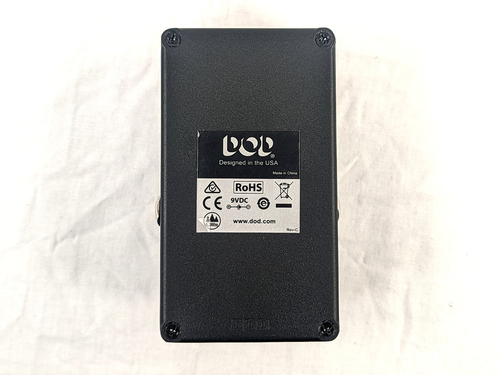 Used DOD Gonkulator ring modulator pedal — angle view