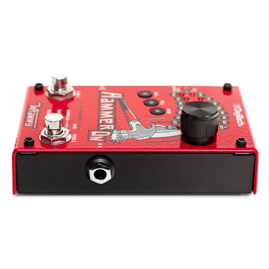 DigiTech HammerOn pitch shifter pedal — mode controls detail
