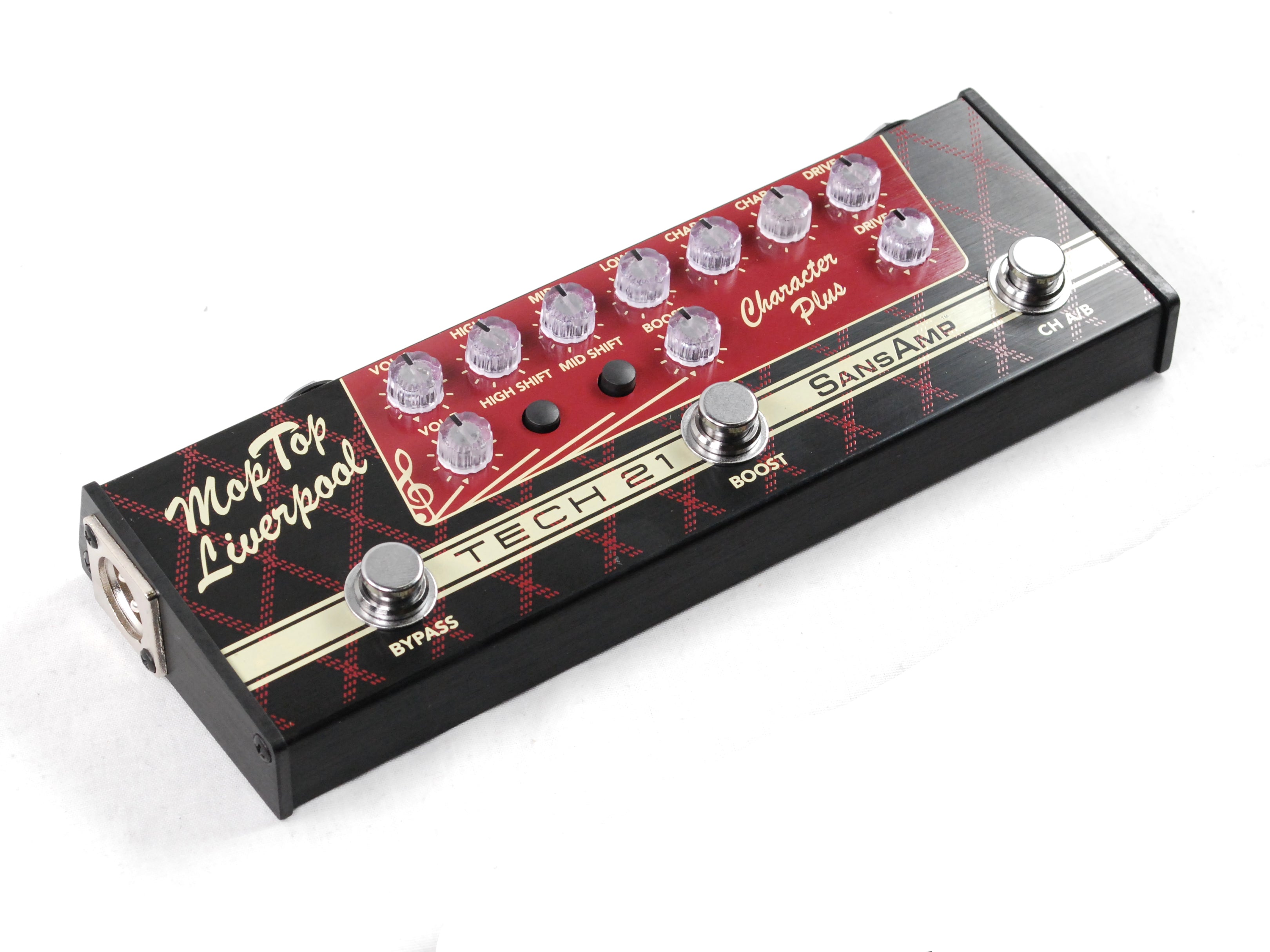Used Tech 21 SansAmp Character Plus Mop Top Liverpool Guitar Effects Pedal