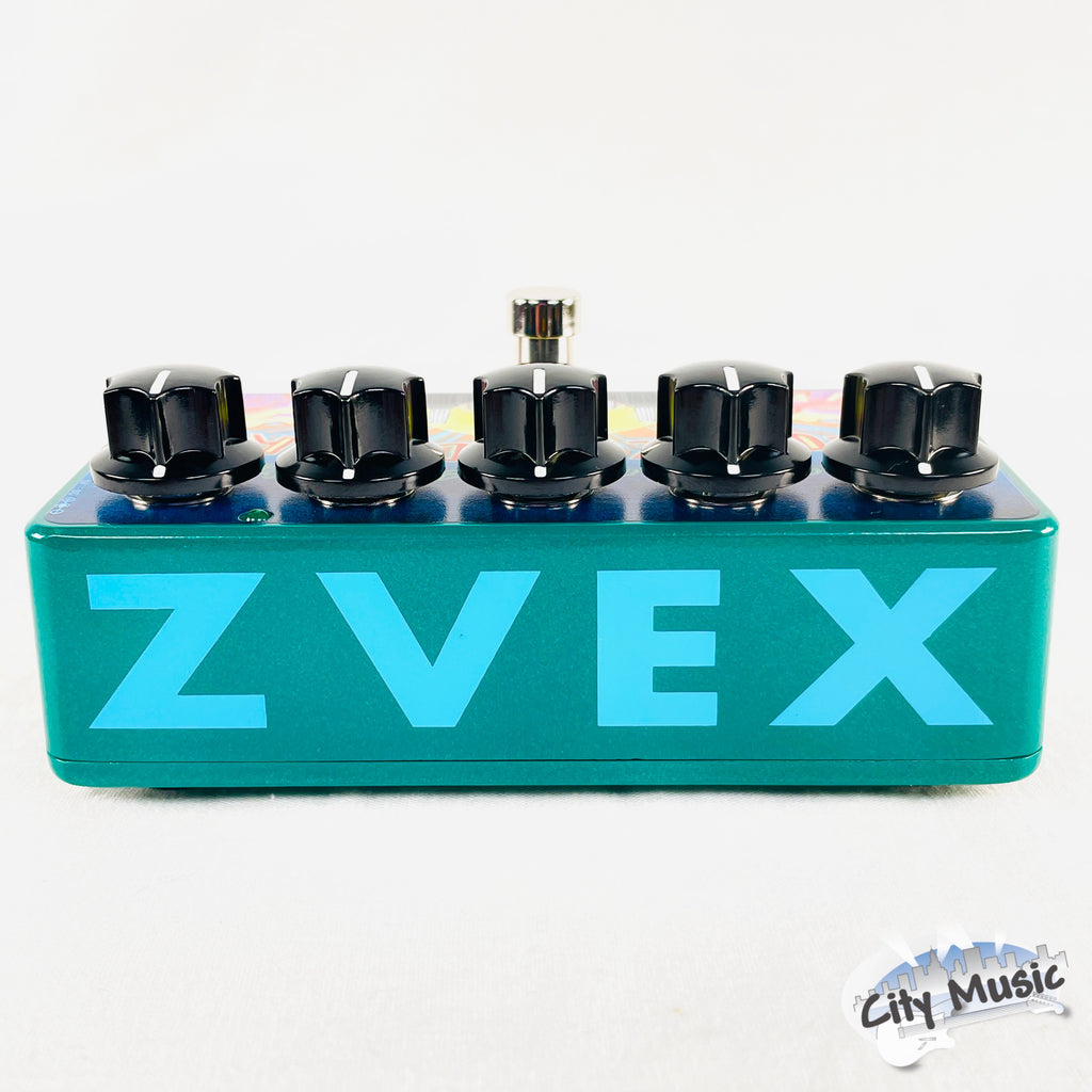 Used ZVEX Vexter Fuzz Factory Guitar Pedal — packaging