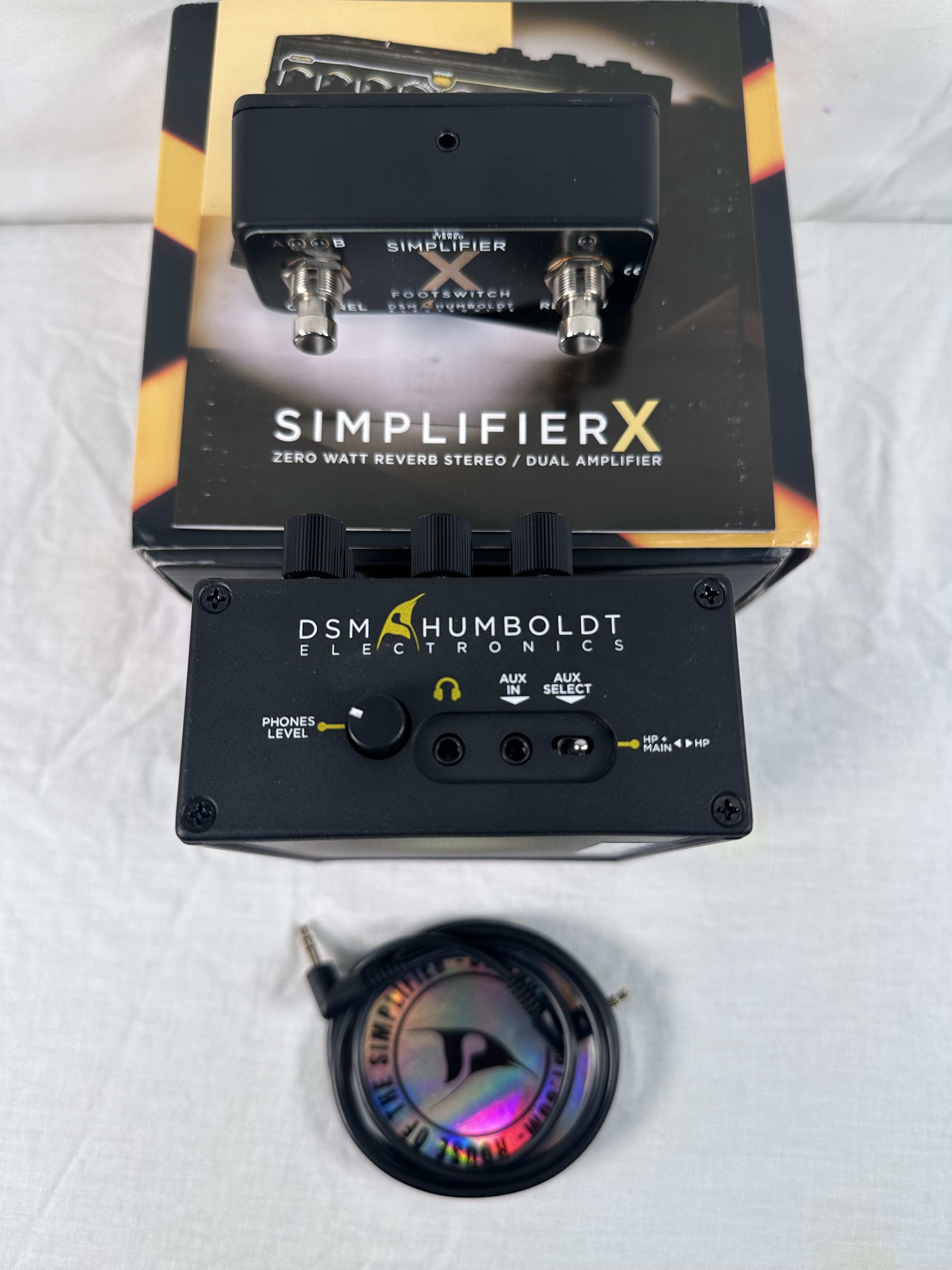 DSM & Humboldt Simplifier X dual amp simulator — detail view
