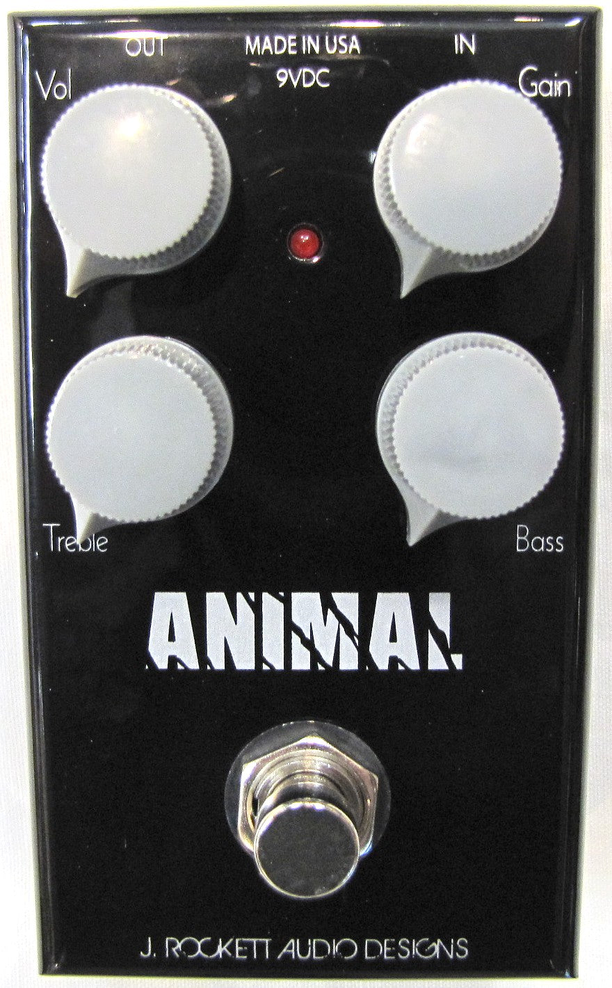 Used J Rockett Animal Tour Series Overdrive Guitar Effects Pedal