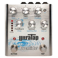 Eventide UltraTap multi-tap delay pedal — silver, front (used)
