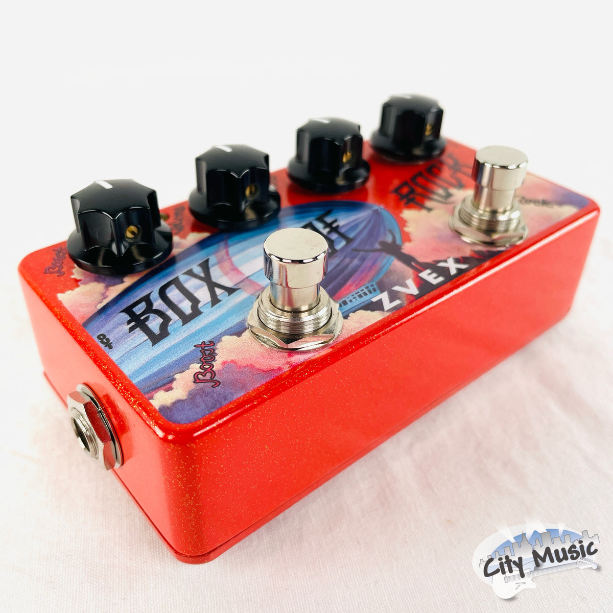 Used ZVEX Vexter Box of Rock Distortion Guitar Effects Pedal ♫