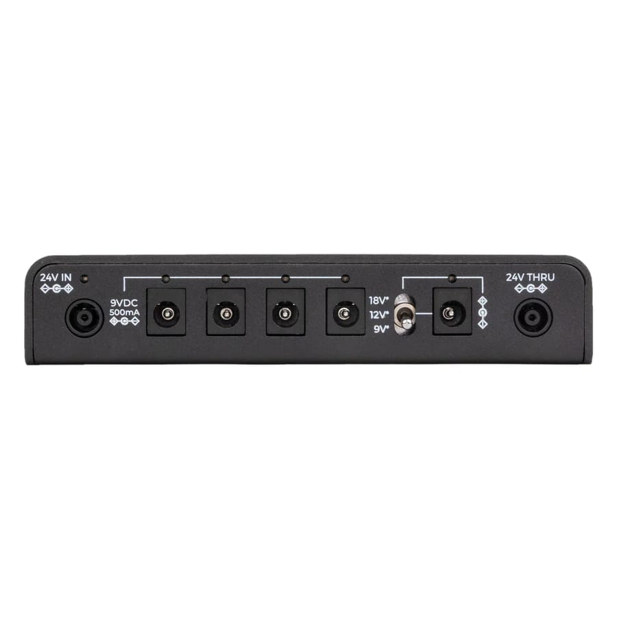 Walrus Audio Canvas Power 5 DC - top view showing slim profile