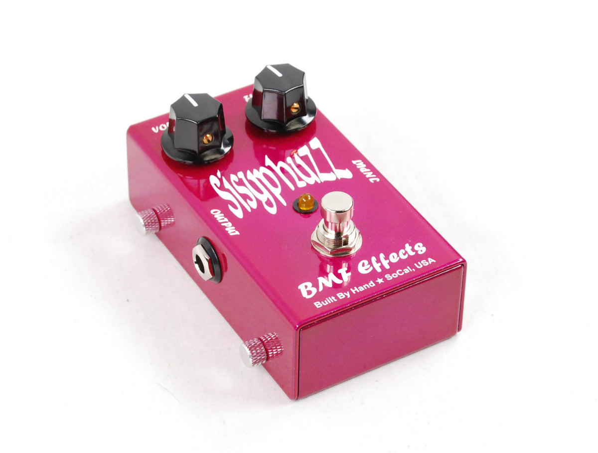 BMF Effects Sisyphuzz silicon fuzz pedal — side view