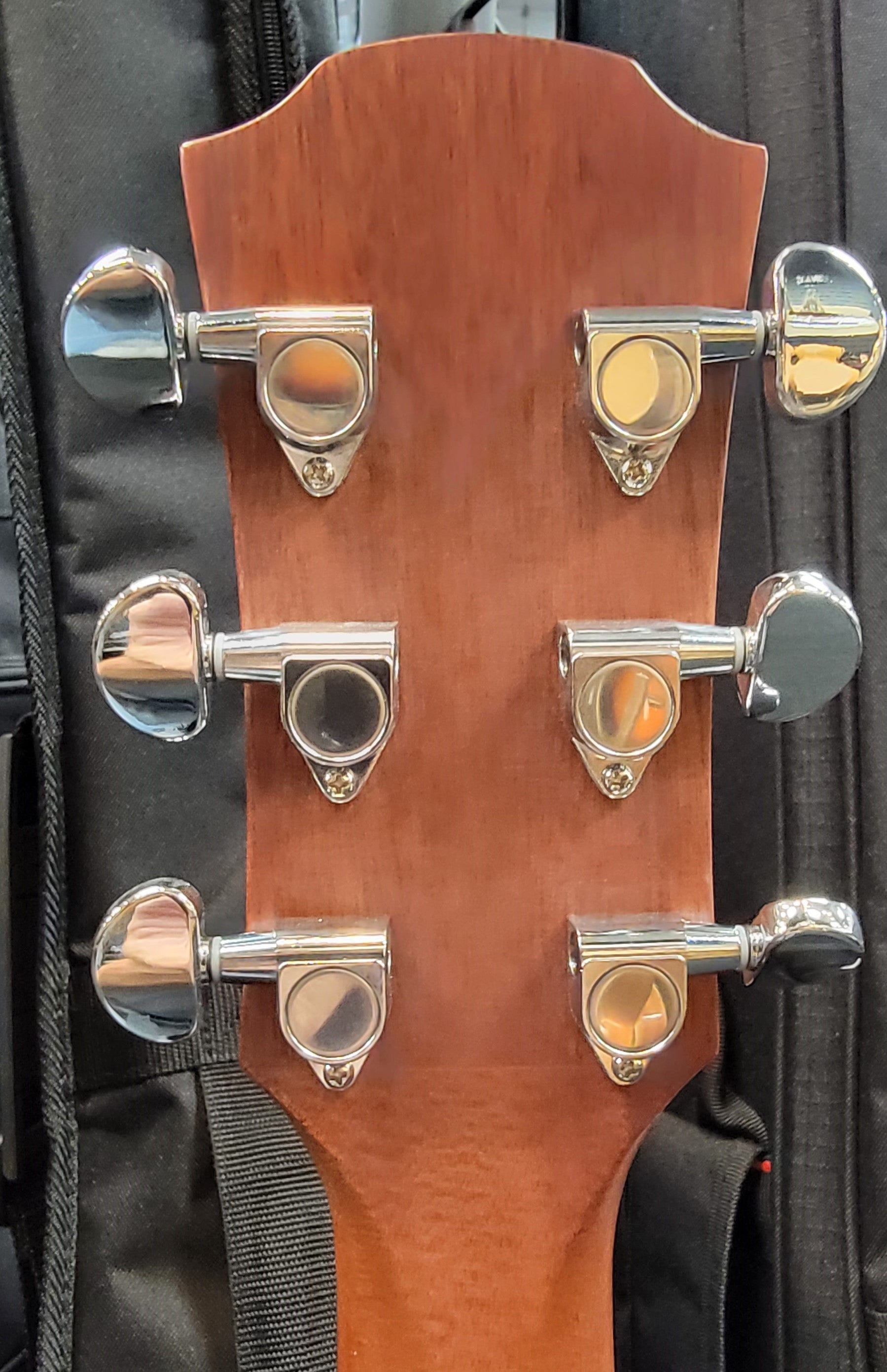 Yamaha A3R acoustic-electric guitar — rosette and soundhole detail