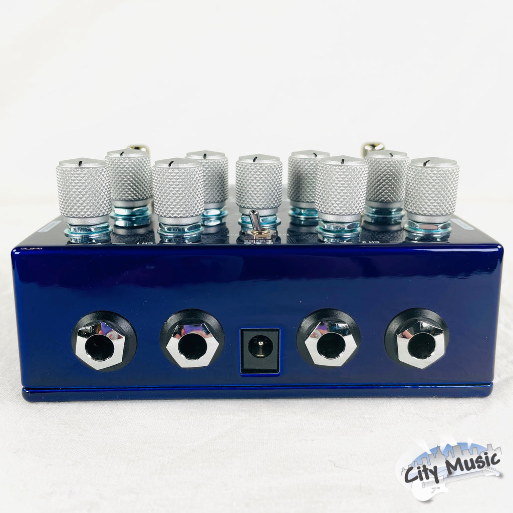 Wampler Dual Pantheon Deluxe overdrive pedal — used condition detail