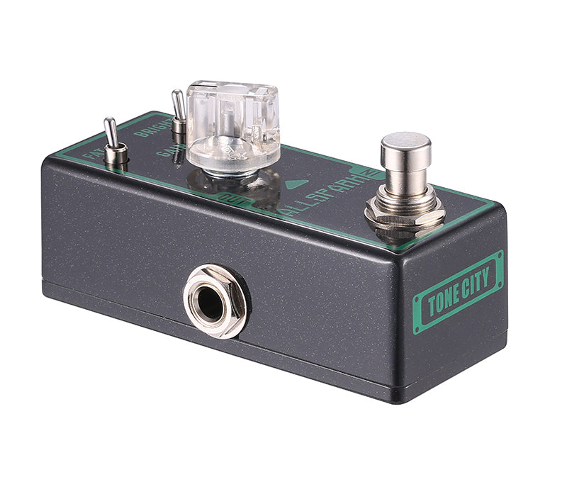 Tone City All Spark boost pedal — angled view